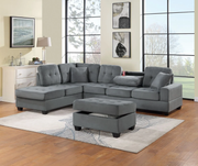 Dempsey 3pc Reversible Sectional