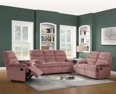 Eithan Recliner Loveseat -  HANDLE MOTION