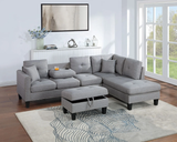 Larisha  A.  3-Piece Sectional Sofa