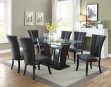 Scarlett Black Dining Chair - Set of ( 2 ) - DAROSI FURNITURE
