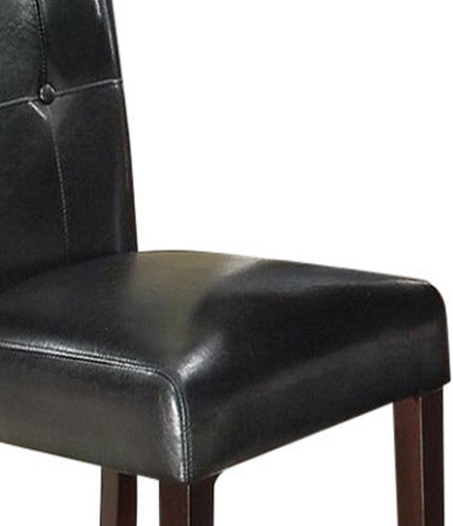 Dakota Black Dining Chair - Set of  ( 2 ) - DAROSI FURNITURE