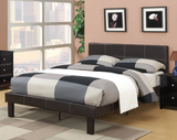 Mila Black/Espresso Bedroom Set - T/F Size