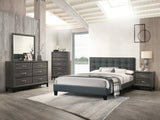 Oliver Charcoal 4 pcs Master Bedroom Set - Q/CK/EK  Size - DAROSI FURNITURE