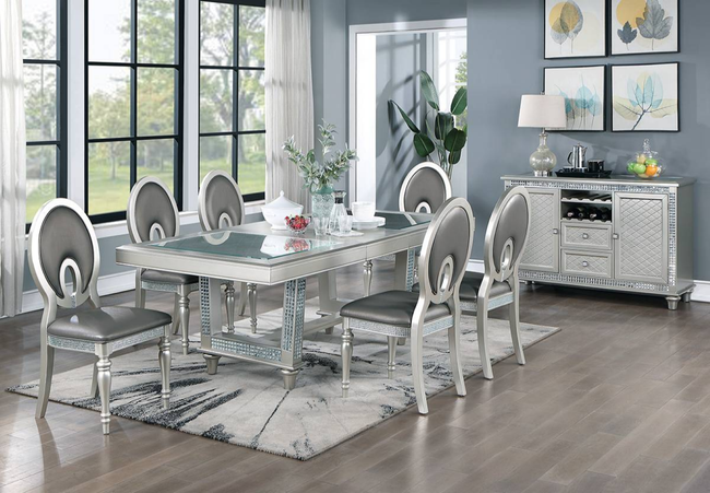 Diantha 7-Pieces Dining Table Set
