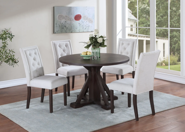 Charmian 5-Pieces Dining Table Set