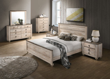 7302 -Oak Tron Manzano 5 Piece Master Bedroom Set - DAROSI FURNITURE