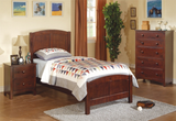 Brayden Dark Oak Bedroom Set  - Twin Size - DAROSI FURNITURE