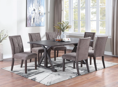 Charmian 7-Pieces Dining Table Set