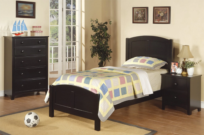 Brayden Black Bedroom Set - Twin Size