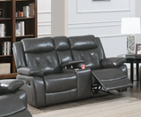 Cristian Reclining Loveseat -  POWER MOTION W/ USB CHARGER