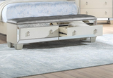 Danish Upholstered Storage Master Bed- Q/CK/ EK Bed Size