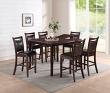 Shayla 7-Pieces Counter Height Dining Table Set - DAROSI FURNITURE