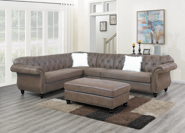 Sharon Deluxe II Sofa Set - DAROSI FURNITURE
