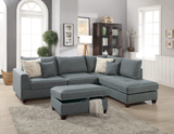 Oaklyn Reversible Sectional Sofa Set - DAROSI FURNITURE