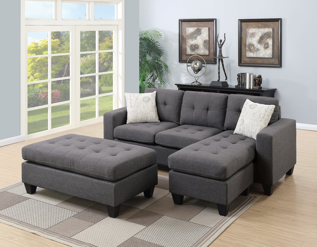 Kaylin Sectional Sofa Set - DAROSI FURNITURE