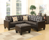 Myah 3-Piece Sectional Sofa Set - DAROSI FURNITURE