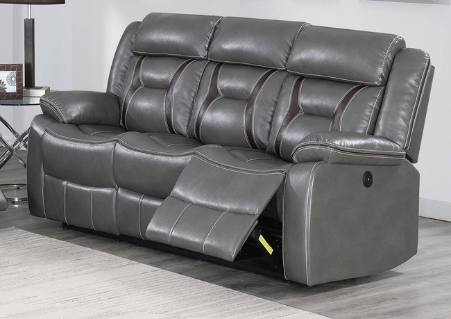 Knok Recliner Sofa -  POWER MOTION W/ USB CHARGER