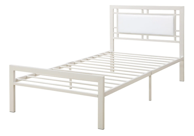 Emmett White Bedroom Set  - T/F Size - DAROSI FURNITURE