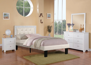 Kelsie Light Diamond Bedroom Set - T/F Size - DAROSI FURNITURE