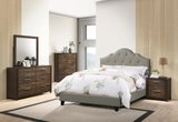 Paloma Grey/Brown Bedroom- F/Q/CK/EK Size * - DAROSI FURNITURE