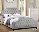 Quince White/Grey Bedroom - F/Q Size - DAROSI FURNITURE