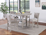 Elsie A.  5-Piece Counter Height Dining Table Set
