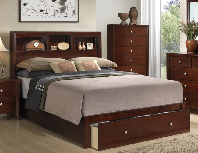 Russell Bed with 1 Drawer - Q/CK/EK Size