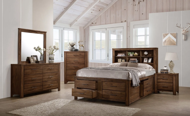 Zayden Master Bed With 6 Under Bed Drawers