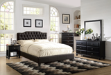 Nina Black Master Bedroom Set - Q/CK/EK Size-